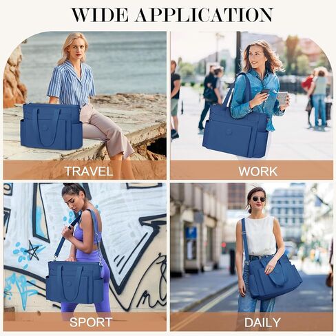 Large Tote Bag for Women, Waterproof Nylon Crossbody Tote Bag Shoulder Bag Carry On Bags for Travel Work Gym in Saudi Arabia