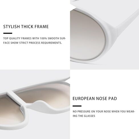 نظارة شمسية VANLINKER Retro Vintage 70s Aviator للنساء العصرية من Sunies VL9834 in Kuwait