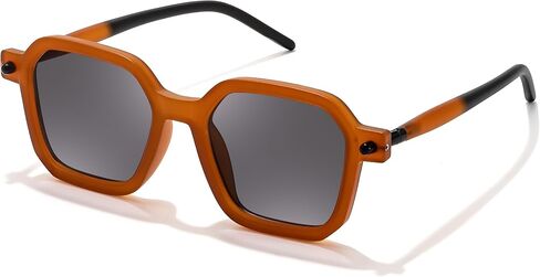 FEISEDY Vintage Square Sunglasses Men Women Classic Retro Trendy Large Frame UV400 Sun Glasses B0154 in Saudi Arabia