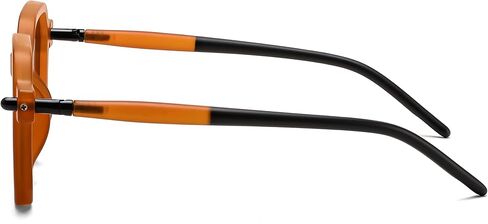 FEISEDY Vintage Square Sunglasses Men Women Classic Retro Trendy Large Frame UV400 Sun Glasses B0154 in Saudi Arabia