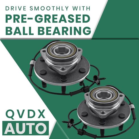 515096 2x Premium 4WD Front Wheel Bearing Hub Assembly | Compatible with Cadillac Escalade, Chevrolet Avalanche, Silverado 2007-2014 in Saudi Arabia