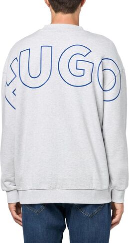 سويت شيرت رجالي من HUGO بشعار Twill French Terry Center in Kuwait