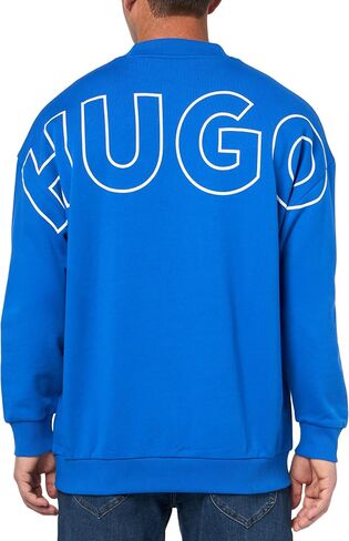 سويت شيرت رجالي من HUGO بشعار Twill French Terry Center in Kuwait