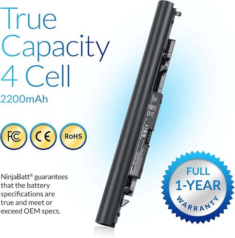 NinjaBatt HT03XL L11119-855 Battery for HP Pavilion 15 Series - Fits 14-CE/14-CF/15-DB/15-CS/15-DA/15-DW/17-by/17-CA - Replacement Laptop Battery for HP 15 Laptop - Long-Lasting Power in Saudi Arabia
