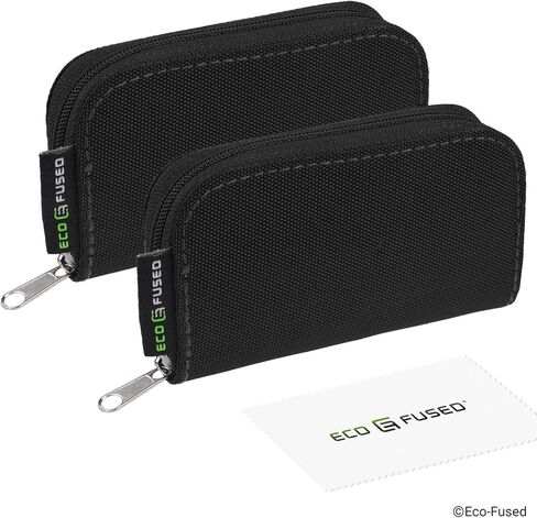 حافظة بطاقات ذاكرة صديقة للبيئة - تناسب ما يصل إلى 44x SD وSDHC وMicro SD وMini SD و4X CF - حامل مع 44 فتحة (8 صفحات) - (أزرق) in Saudi Arabia