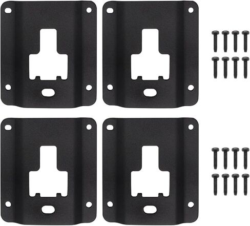 ifjf التعادل أسفل بين قوسين شاحنة تحميل السرير هوك لوحة التعزيز 4 قطع استبدال ل 2015-2023 f150 f250 f350 FL3Z-9928408-AB مع 16 مسامير مضادة للسرقة in Kuwait