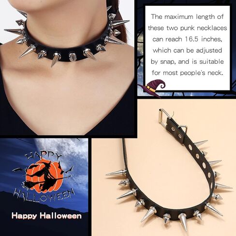 Frodete Gothic Barbed Wire Thorn Necklace in Saudi Arabia