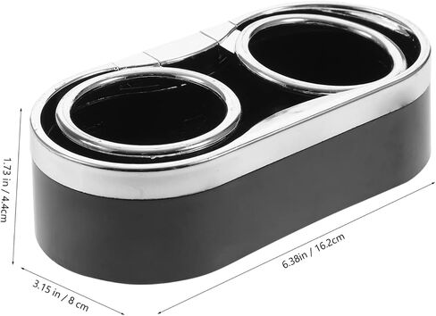 Car Cup Holder 1pc Multi-Function Drink Holder Beverage Holder for Car Universal Double Cup Holder Truck Accessories in Kuwait