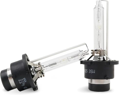 D2S Xenon HID Headlight Bulbs 6000K Cool White 35W Compatible with 2010-2015 Nissan Altima 2004-2014 Maxima Murano, D2S C1 Replacement Bi-Xenon Lights Headlamps Projector Lights, Pack of 2 in Kuwait