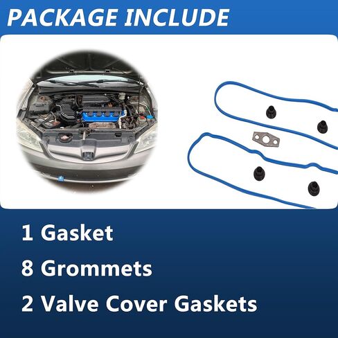 VS50504R1 12637683 مجموعة حشية غطاء الصمام مناسبة لسيارة شيفروليه سيلفرادو أفالانش كامارو إكسبريس تاهو جي إم سي سافانا يوكون هامر كاديلاك إسكاليد Cts 4.8L 5.3L 6.0L 8126376830 0362045 in Kuwait