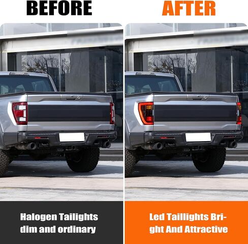 مجموعة مصابيح الذيل مناسبة لسيارات Ford Ranger 2012-2019 T6 T7 T8 مصابيح خلفية LED مع بداية ديناميكية للتوصيل والتشغيل وتدفق التوجيه الخلفي زوج تجميع الضوء الخلفي المدخن in Saudi Arabia