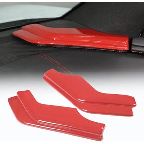 CHEAYAR Control Dashboard Cover Trims Compatible with Chevrolet Corvette C8 Stingray 2020-2023,ABS Console Dashboard Strip Cover Central Control Screen Accessories (Carbon Fiber Pattern)