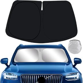 Car Sun Shade for Volvo XC90 2016-2024 Auto Interior Accessories Foldable Sunshade Windshield Visor Cooler Protector Front Windows Cover Shield
