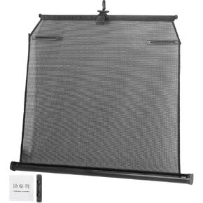 Car Window Shade, Fydun Universal Car Sun Shade Automatic Lifting Telescopic Curtains for Car Sun Shade Helps Block Sun Glare and Heat (Right Back)