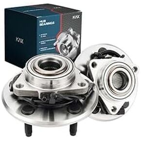 KAX 515151 Pair Front Wheel Bearing and Hub Assembly fit for 2012-2018 Ram 1500,for 2019-2021 Ram 1500 Classic,5 Lug w/ABS