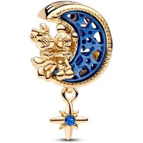 Pandora Charm 762956C01 crescent moon Mickey