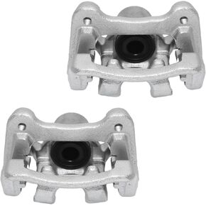 Rear Disc Brake Caliper Assembly with Bracket Compatible with 2011-2015 Hyundai Sonata, 2011-2015 Kia Optima|Rear Driver & Passenger Brake Calipers| Brake Calipers for 19-B6457 & 19-B6456