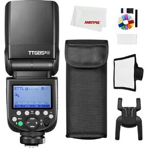 Godox TT685II-C E-TTL Speedlite High-Speed Sync,2.4G Wireless X System Compatible for Canon Flash 1100D 1000D 7D 6D 60D 50D 600D 500D in Kuwait