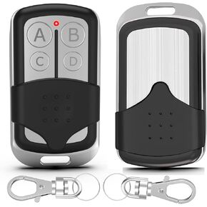 Garage Door Opener Remote for Liftmaster Craftsman Chamberlain Opener with Purple Yellow Red Orange Green Learn Button, Replace for 373LM 973LM 81LM 893LM 893MAX 890MAX 953EV/EVC, Keychain Type
