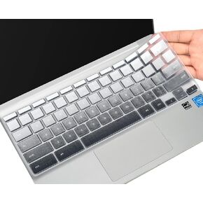 Keyboard Cover for HP x360 14a 2-in-1 14" Chromebook 14-db/ca/ak/DA 14B-CA 14a-na Series 14a-ca0030wm14a-na0226nr, HP Chromebook 11 11A-NB0013DX/G7 EE/G6 EE/G2/G3/G4/G4 EE/G5 11.6 inch, Gradual Blue