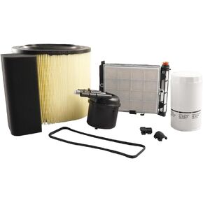 FL2124S OIL FILTERF +FD4624 FD4625 Fuel Filter + FA1927 Air filter Replacement for Ford 2017 2018 2019 Ford F250 Super Duty F350 F450 F550 6.7 Powerstroke Replaces HC3Z-9N184-C FL2051S PA8219