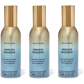 Endless Weekend Concentrated Room Spray by White Barn/Bath and Body - Pack of 3