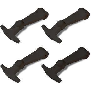Fanshuge 4Pack Cooler Latches Replacement for Yeti, RTIC Related Coolers,Premium Durable Rubber T- Latches Compatible with Yeti, RTIC Cooler Accessories