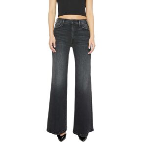 بنطلون جينز Lil Hustler Roller Sneak للسيدات من MOTHER in Kuwait