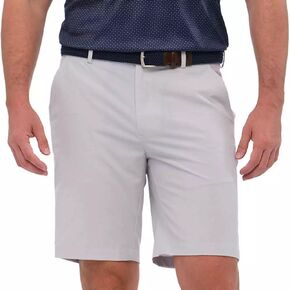 Greg Norman Men's Stretch Short (US, Numeric, 38, Regular, Regular, Gray)