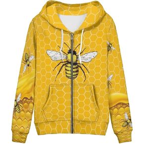 POLERO Jamaica Flag Hoodies for Women Zip-Up Hoodie Sweatshirt with Pocket for Casual Fall Hoody Shirts XS-5XL Sizes