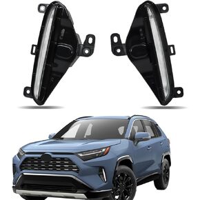 labwork Left Driver and Right Passenger Sides Pair Fog Lights Replacement for Hybrid Toyota RAV4 2021-2023 Fog Lights Driving Lamps TO2563108 8144042020