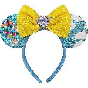 عصابات رأس على شكل أذن الفأر للنساء من Park Ears مستوحاة من الترتر (بني) in Kuwait