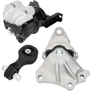 3PCS Engine Motor Mount Transmission Mount and Torque Strut Mount Kit for Honda Civic Sedan 1.8L 2012 2013, Replace# A65087 A65048 A65021 in Saudi Arabia