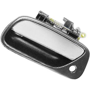 For Toyota T-100 1993 94 95 96 97 1998 Exterior Door Handle Driver and Passenger Side | Pair | Front | Outer | Chrome | TO1310135, TO1311135 | 6922034020, 6921034020