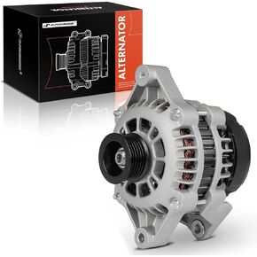 A-Premium Alternator Compatible with Isuzu Amigo 1998-2000, Rodeo 1998-2001, Rodeo Sport 2001, 2.2L, 12V 100A 6-Groove Pulley Clockwise, Replace# 6204002, 6204151