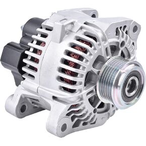 37300-2G600 110A 12V Alternator Compatible with Hyundai Santa-F-e 2006-2012 2.4L; Compatible with K-I-A Sorento 2009-2012 2.4L; Part Numbers: 11493N, TG11C089