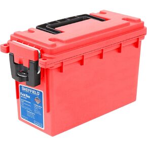 Sheffield 12636 Ammo Storage Box, Protects Hunting Gear, Survival Gear and Supplies, Water and Dust Resistant, Stackable, Made in USA