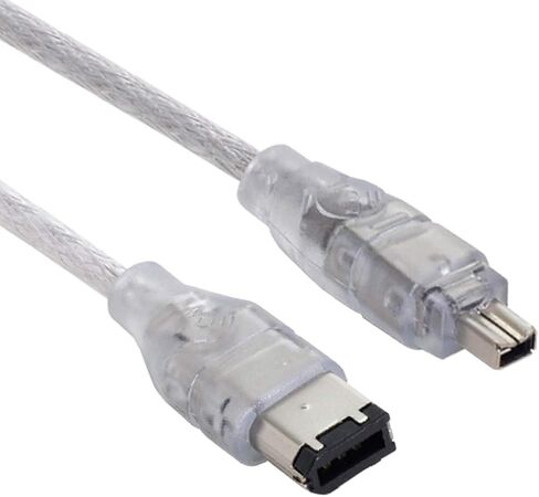 xiwai Firewire IEEE 1394a 6Pin Female to 1394 6Pin Male 400-400 High Speed Extension Data Cable for Laptop Video Capture Card 20cm in Saudi Arabia