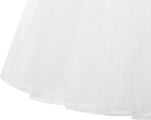 GRACE KARIN Women's Long Petticoat Crinoline Underskirt for Long Dress Mid Length Petticoats Long Wedding Petticoat in Kuwait