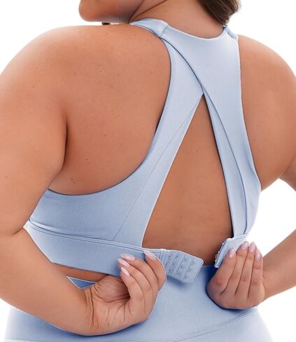 حمالات صدر رياضية للنساء مقاس كبير حمالة صدر رياضية مبطنة للصدر مقاس كبير XL 2XL 3XL in Saudi Arabia