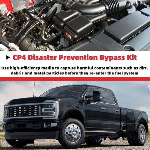طقم تجاوز الوقاية من الكوارث من ديزل CP4 متوافق مع Ford F250 F350 F450 F550 Super Duty 2011-2022 - 6.7L Powerstroke Diesel - استبدال # CP4-6.7F-BP-G2.1, 7031190 in Kuwait