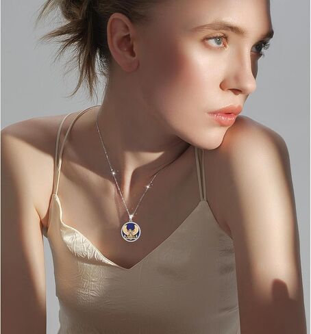 Alphm Egyptian Jewelry for Women 925 Sterling Silver Bastet Goddess/Eye of Horus Pendant Necklace Ancient Egyptian Jewelry Present in Kuwait