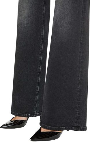 بنطلون جينز Lil Hustler Roller Sneak للسيدات من MOTHER in Kuwait