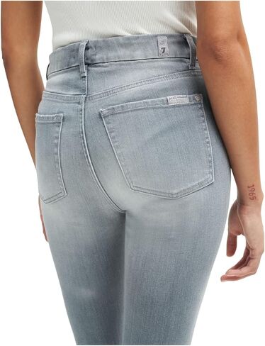 7 For All Mankind Women's Ankle Skinny High Waist Jeans in Kuwait