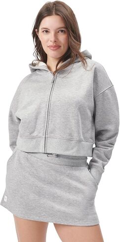florence by mills Women's Cozy Crush Cropped Zip-up Hoodie in Kuwait