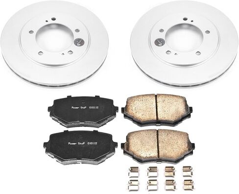 POWERSTOP KOE5109 Autospecialty Front Replacement Brake Kit-OE Brake Rotors & Ceramic Brake Pads For Suzuki Grand Vitara 2000-2005, Suzuki XL-7 2002-2004 [Model Specific] in Kuwait