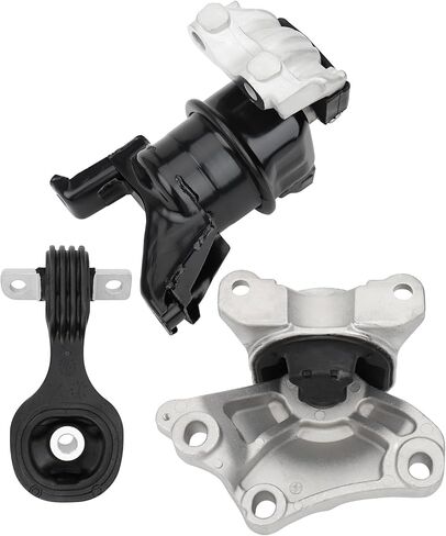3PCS Engine Motor Mount Transmission Mount and Torque Strut Mount Kit for Honda Civic Sedan 1.8L 2012 2013, Replace# A65087 A65048 A65021 in Saudi Arabia
