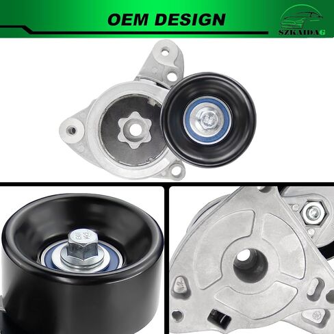 مجموعة شداد الحزام مع بكرة لـ: -Honda Civic 2006-2015، CRV 2002-2014، Accord 2003-2007، Element 2003-2011، من أجل: -Acura ILX RDX TSX 2004-2015 2.3L 2.4L L4 OE# 38278 31170RAAA01 in Saudi Arabia
