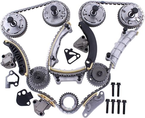 MOTOKU Timing Chain kit with VVT Cam for Chevrolet Camaro Captiva Sport Colorado Equinox Impala Malibu Traverse GMC Acadia Canyon Terrain Cadillac ATS CT4 CTS SRX STS XTS 3.6 3.0 in Saudi Arabia