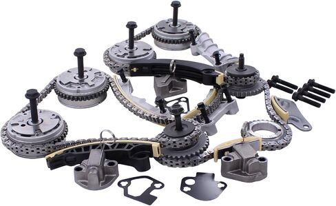 MOTOKU Timing Chain kit with VVT Cam for Chevrolet Camaro Captiva Sport Colorado Equinox Impala Malibu Traverse GMC Acadia Canyon Terrain Cadillac ATS CT4 CTS SRX STS XTS 3.6 3.0 in Saudi Arabia